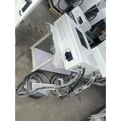 New DC EV Charger WallBox Double Gun 40/60/80kW Output Power With 5m Cable Length CCS2 GBT Plug