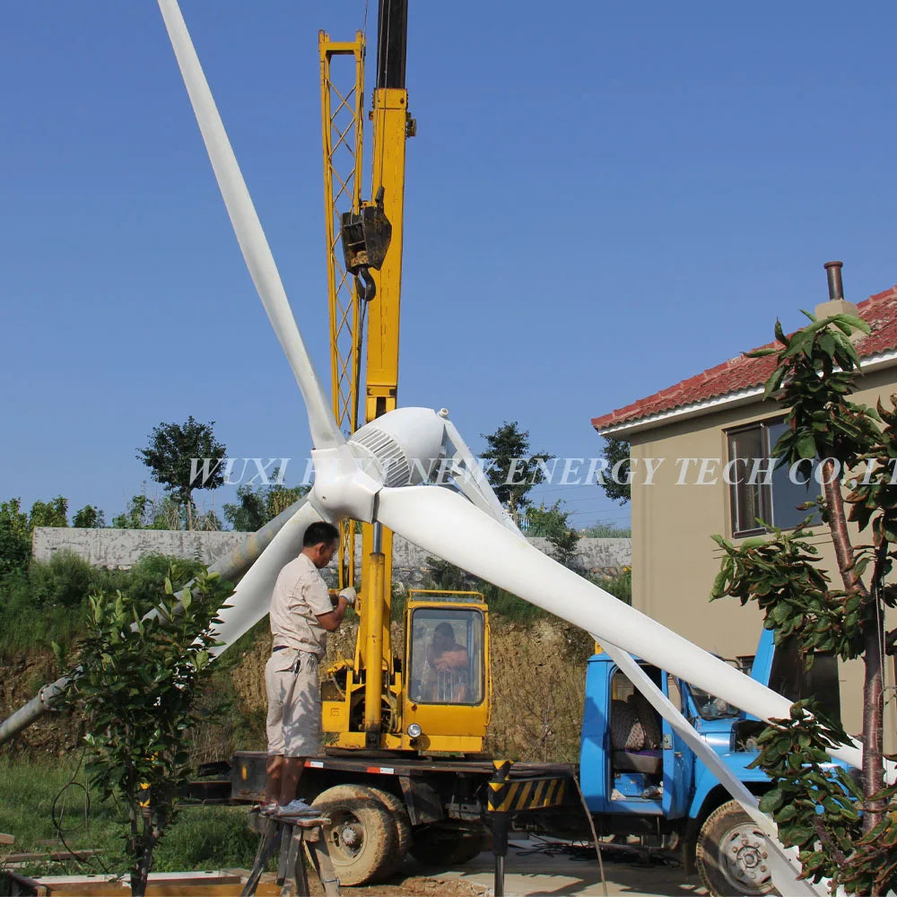 15KW 220V 380V Wind Turbine Generator For Home And Farm Use by 54Grid - Renewable Energy Store