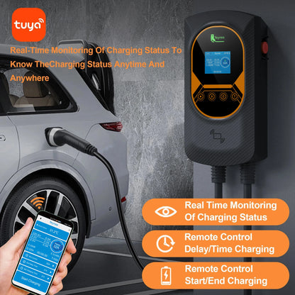 feyree DLB EV Charger Wallbox Type 2 Home Charger Smart Energy Management Balance Charging Plan APP Control EVSE Charger Station