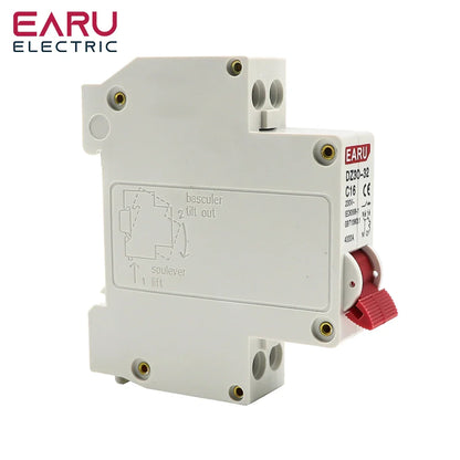 DZ30-32 DPN 1P+N Mini Circuit Breaker MCB 6A 10A 16A 20A 25A 32A Din Rail Mounting Cutout Miniature Household Air Switch OEM DIY by 54Grid - Renewable Energy Store