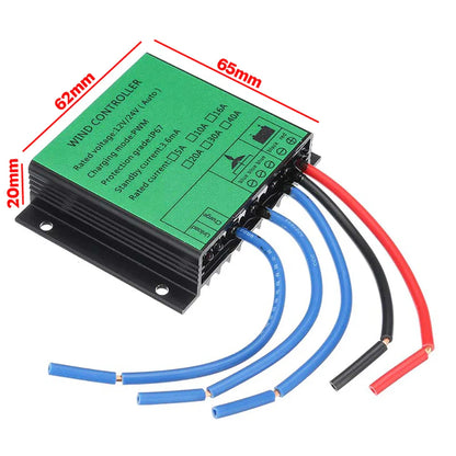 MPPT 100w -1000W Waterproof PWM Wind Turbine Charge Controller 10A 40A Low Wind Speed Regulator Voltage Boost 12V 24V AUTO 48V by 54Grid - Renewable Energy Store