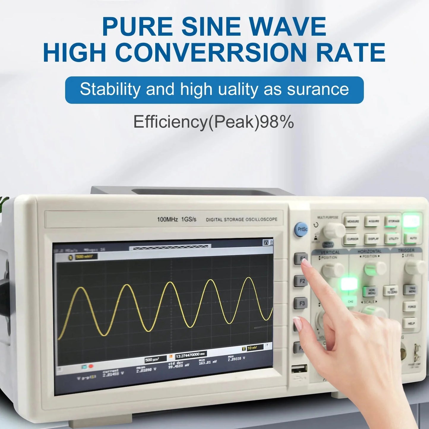 3000VA/2400W Hybrid Inverter Pure Sine wave with AC Charger Solar Charger Controller PWM PV input DC 24V to AC 120V - 54Grid - Renewable Energy Store