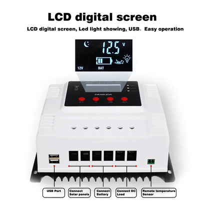 20A 30A 40A 50A 60A Solar Charge Controller With WiFi APP Control For 12V 24V 48V Battery by 54Grid - Renewable Energy Store
