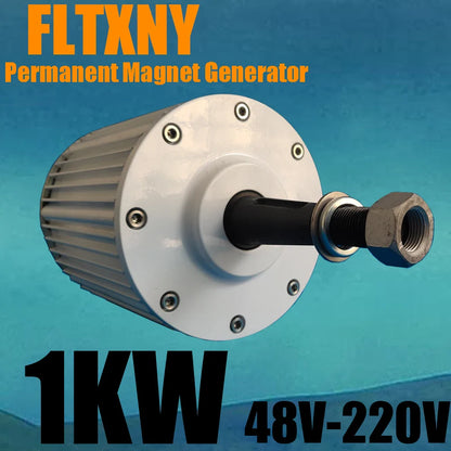 Hot Sell Low Start Torque 1kw AC 96V Rare Earth Permanent Magnet Generator Low Rpm High Efficient Brushless Alternative Energy by 54Grid - Renewable Energy Store