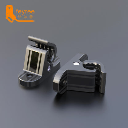 feyree 2pcs Universal Bracket Clamp Fixed Clip Screw Mount Holder Stand for Type 1 j1772 Portable EV Charger Type 2 Electric Car