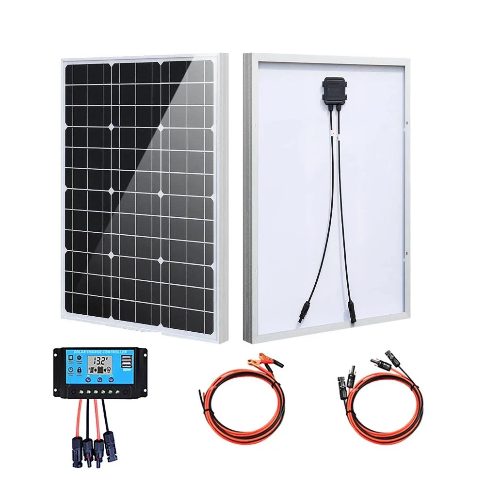 1000W 2000W 3000W Solar Panel 18V High Efficiency Outdoor Charging by 54Grid - Renewable Energy Store