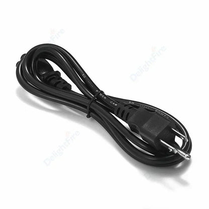 3 Prong US Plug Power Cable 1.2m 1.5m C13 C5 Cloverleaf Cord by 54Grid - Renewable Energy Store