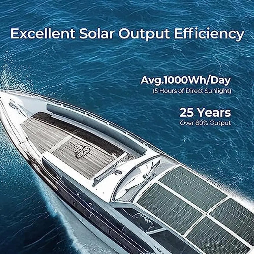 Solar Panel 200W 12V Lightweight Monocrystalline Semi-Flexible by 54Grid - Renewable Energy Store