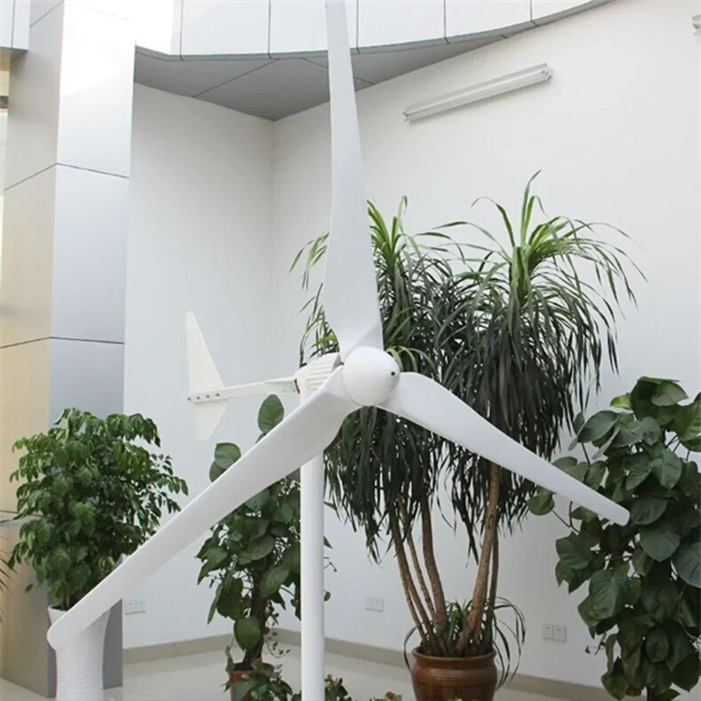 Wind Turbine Generator 2000W 3000W 5000W 10KW 15KW 48V 96V Alternative Energy Windmills With Mppt Charge Controller For Home Use by 54Grid - Renewable Energy Store