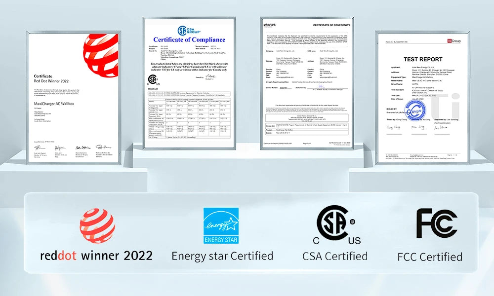 AFYEEV 32A 7.2KW Type2 Type1EV Charger Portable GB/T Electric Vehicle Charger EVSE Charging Cable WiFi Bluetooth APP Control