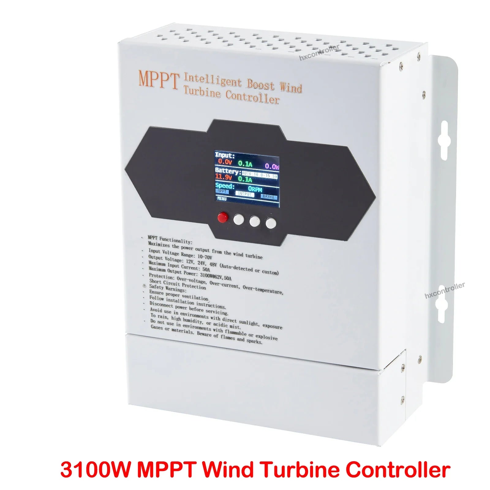 NEW 3100W MPPT Wind Turbine Charge Controller With LCD Display by 54Grid - Renewable Energy Store