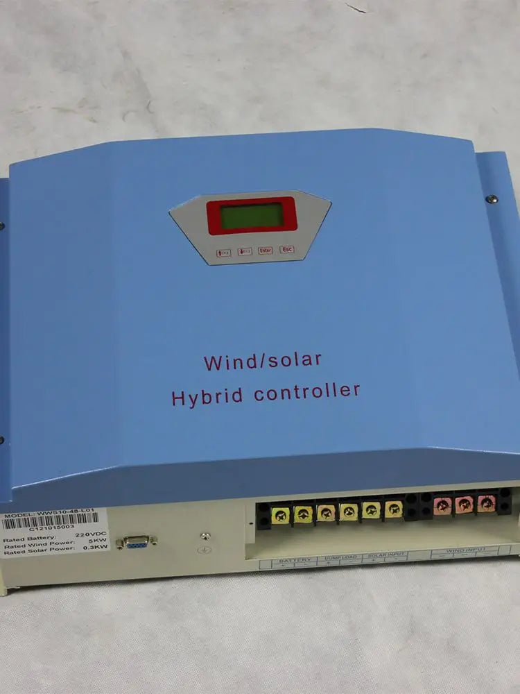 5KW Horizontal Wind Turbine Generator, 120V/220V/240V/380V, Hybrid-Ready with Solar Panels, CE Certified by 54Grid - Renewable Energy Store