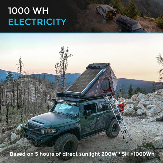 200W 12V Mono Solar Panel 200 Watt 12 Volt for Home Garden by 54Grid - Renewable Energy Store