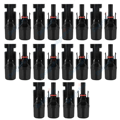 Solar Connectors 30A 1000V Male Female Plug IP67 Waterproof Terminal by 54Grid - Renewable Energy Store