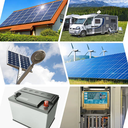 30A/40A/50A 60A Solar Panel Charge Controller With Bluetooth by 54Grid - Renewable Energy Store