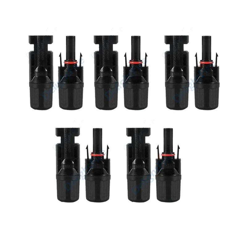 Solar Connectors 30A 1000V Male Female Plug IP67 Waterproof Terminal by 54Grid - Renewable Energy Store