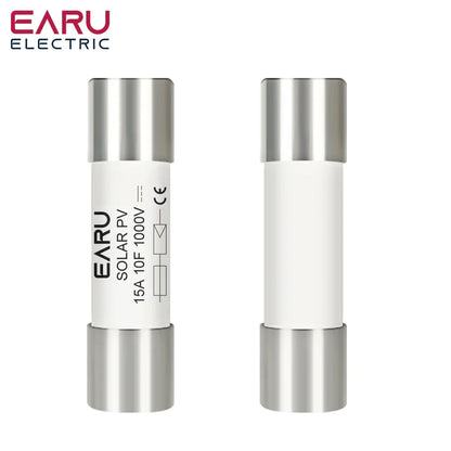 1PCS Solar DC 1000V DC 1500V PV Fuses 6A 10A 15A 20A 25A 30A 32A 50A High Voltage for Solar System Short Circuit Protection gPV