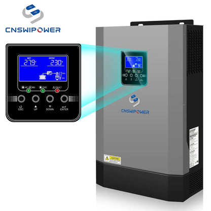 sloar system 5500VA hybrid Pure sine wave inverter 48v MPPT controller power supply home use - 54Grid - Renewable Energy Store