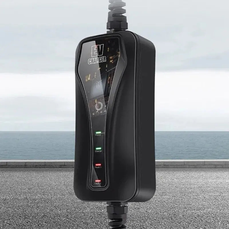 Car Portable EV Charger Electric Vehicle Type1 Type2 GBT Plug 16A 5M SAE J1772 IEC62196 EVSE Controller Charging Stations - 54Grid - Renewable Energy Store