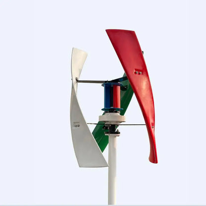 Factory 5000W 12V 24V 48V Vertical Wind Power Turbine Generator 5KW Low Noise Windmill for Home Farm With MPPT Charge Controller by 54Grid - Renewable Energy Store
