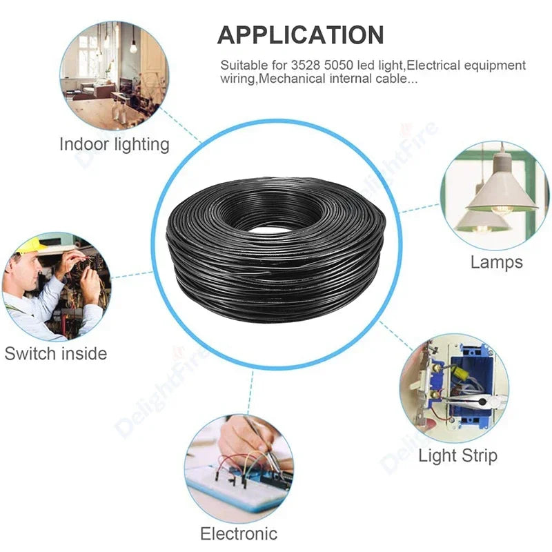 2 3 4 Core Electronic Audio Sheathed Wire 12V Auto Cable AWG by 54Grid - Renewable Energy Store