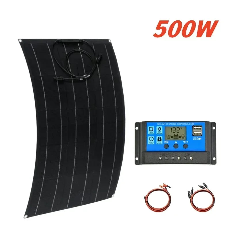 Solar Panel 500W 1000W 1500W 2000W Super Power Kit For RV Boat Car by 54Grid - Renewable Energy Store
