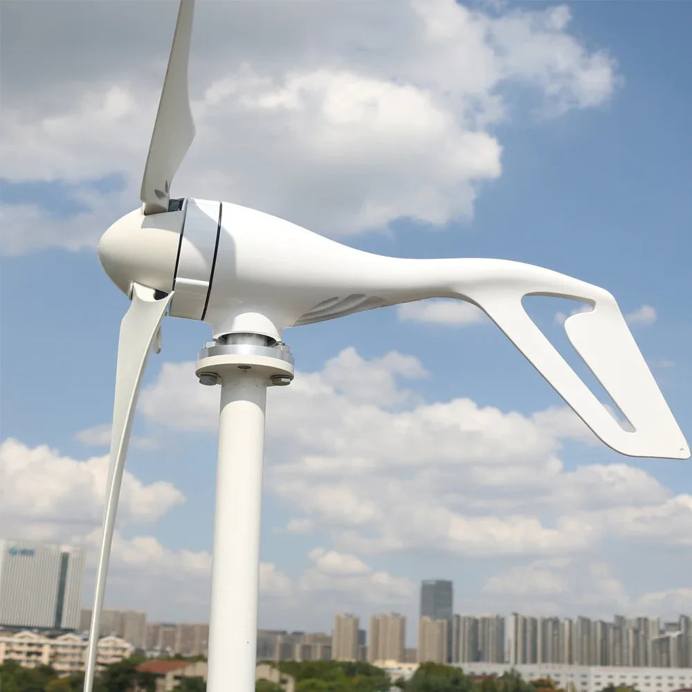 Wind Turbine Generator 3000W 50000W 12V 24V 48V 220V DC 6 Blades With MPPT Controller System Portable Windmills Renewable Energy by 54Grid - Renewable Energy Store