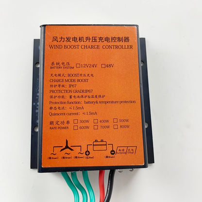 Wind Turbine Charge Controller 400W 600W 1000W | 12V/24V/48V Regulator for Gel & Lithium Battery – MPPT Compatible by 54Grid - Renewable Energy Store