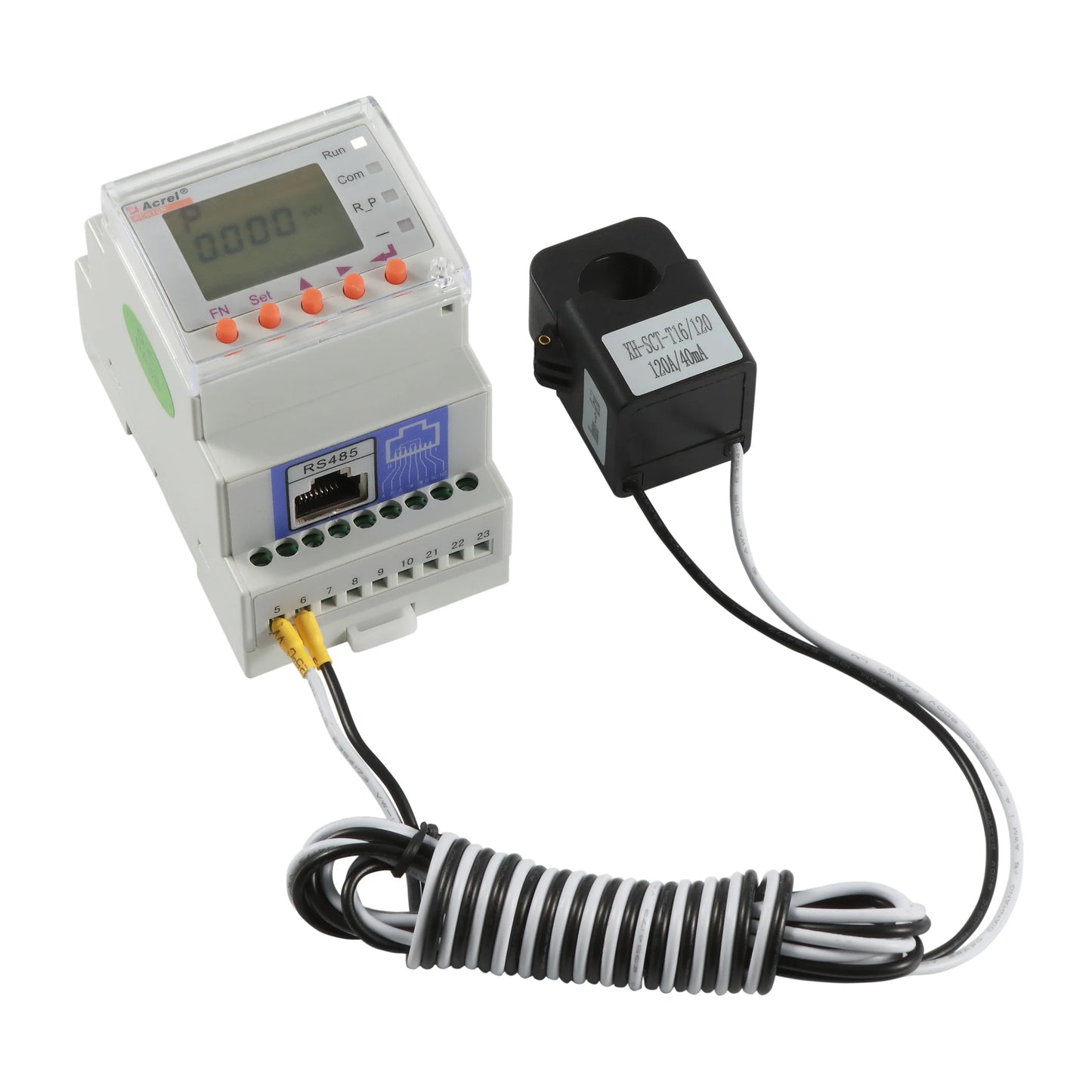 Acrel ACR10R-D16 Bidirectional Single Phase Energy Meter with 120A Split Core Ct RS485 Modbus-RTU for Solar Solis Inverter by 54Grid - Renewable Energy Store