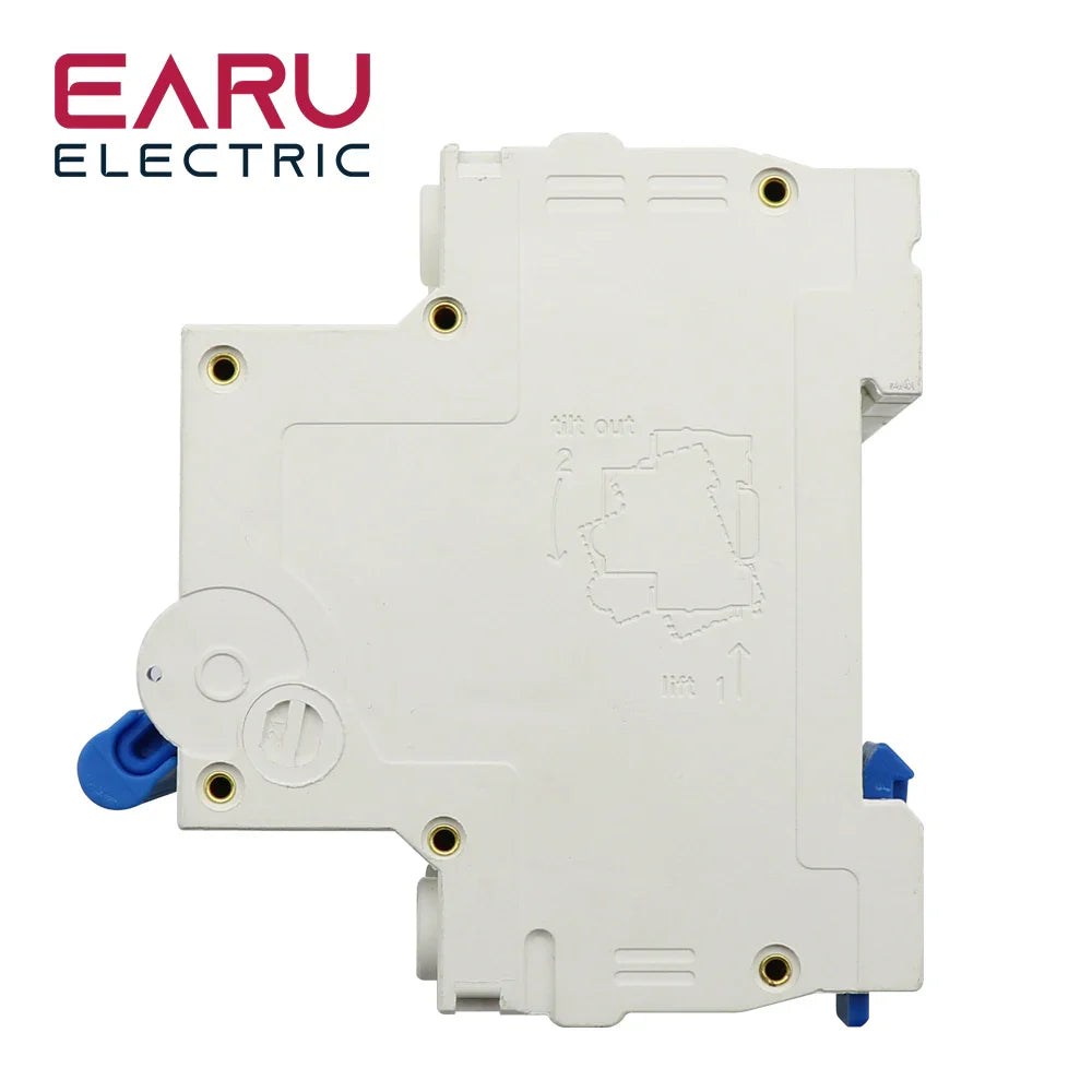 1P+1P 2P+2P MTS AC Dual Power Manual Transfer Interlock Circuit Breaker Din Rail Isolating Discounnecting Switch MCB 40A 63A by 54Grid - Renewable Energy Store