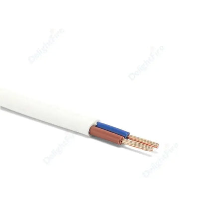 2 Cores PVC Flat Sheathed Electrical Wire 18AWG Extension Cable by 54Grid - Renewable Energy Store