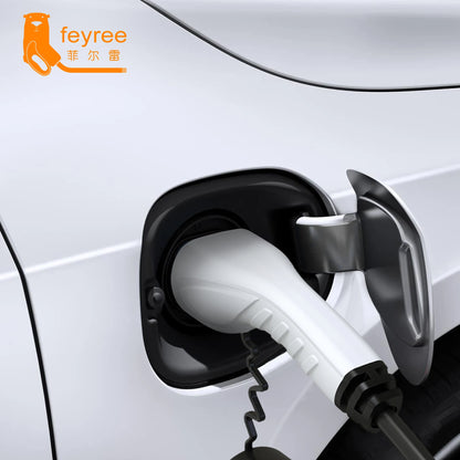 feyree EV Charger Plug Type2 Adapter EVSE Charger Female IEC 62196 Convertor 16A 32A for Electric Car Vehicle Charging Station