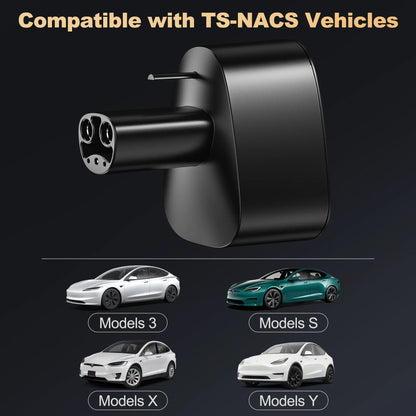 feyree CCS1 to TS-NACS Adapter for Tesla Model 3,Y, S and X - NACS Owners Only - Fast Charge NACS with CCS1 Chargers CCS1 Combo by 54Grid - Renewable Energy Store