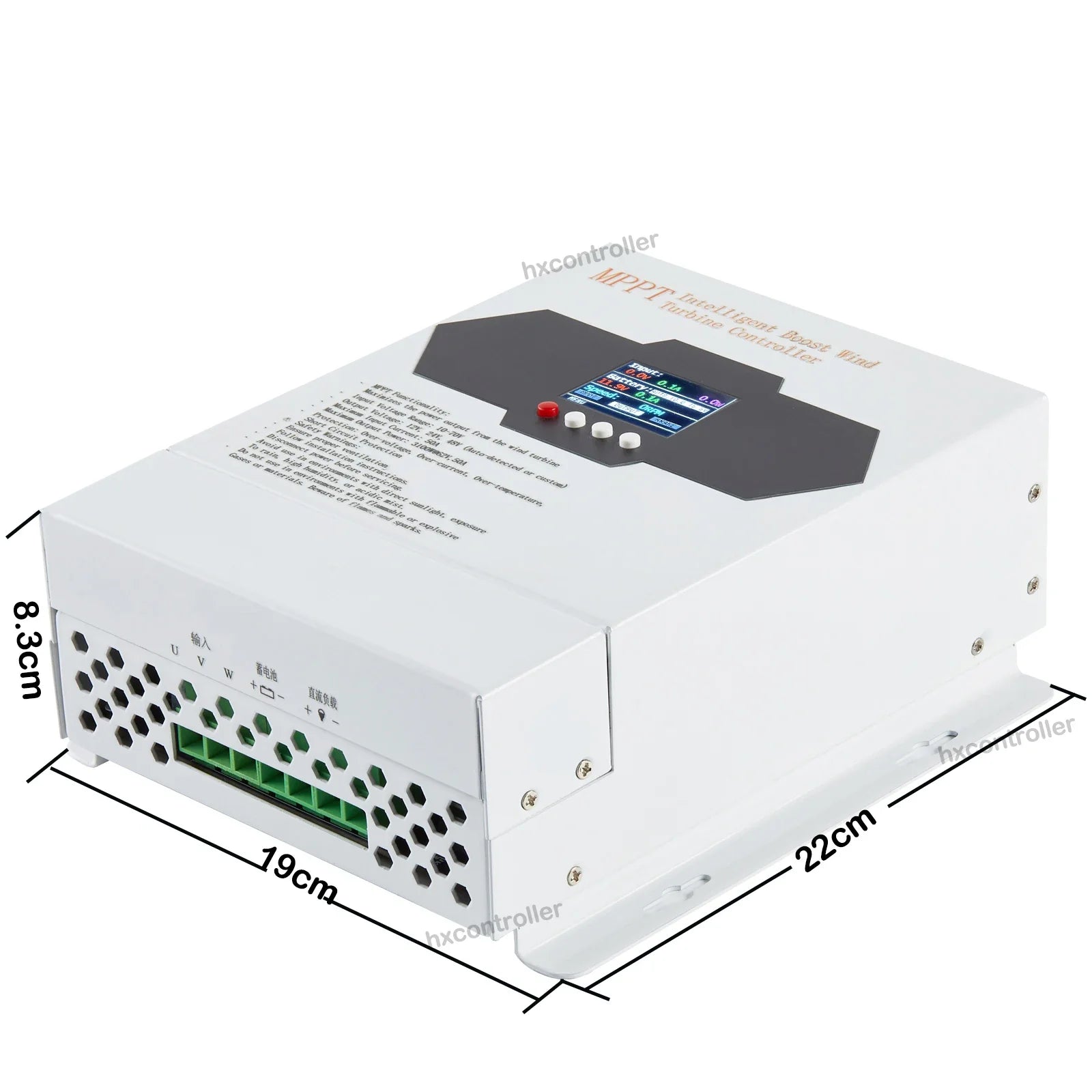 NEW 3100W MPPT Wind Turbine Charge Controller With LCD Display by 54Grid - Renewable Energy Store