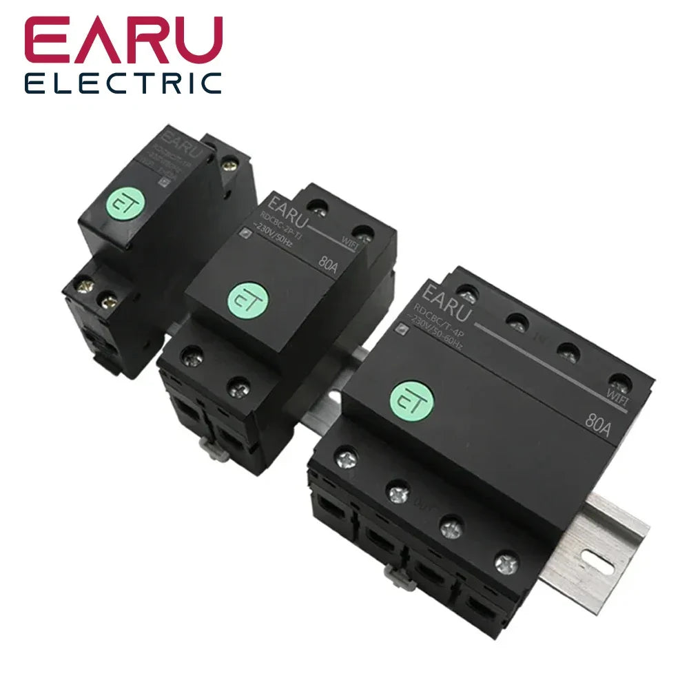 WIFI Circuit Breaker Smart Time Timer Breaker Relay Switch Voice Remote Control by Tuya eWeLink APP Smart House Alexa Google Hom by 54Grid - Renewable Energy Store