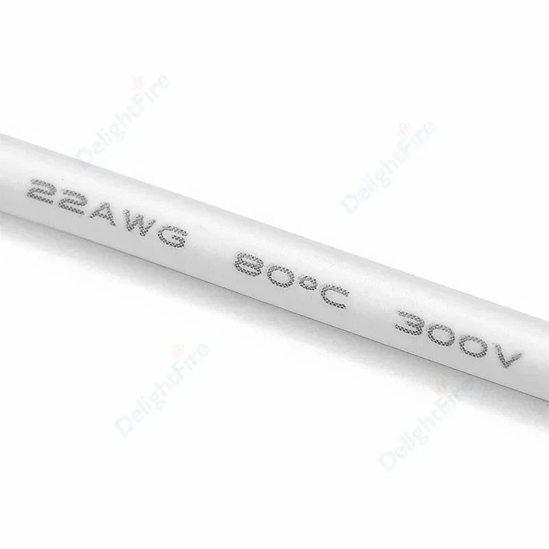 22AWG 45cm White DC Pigtail Cable 12V 3A Female Barrel Jack by 54Grid - Renewable Energy Store