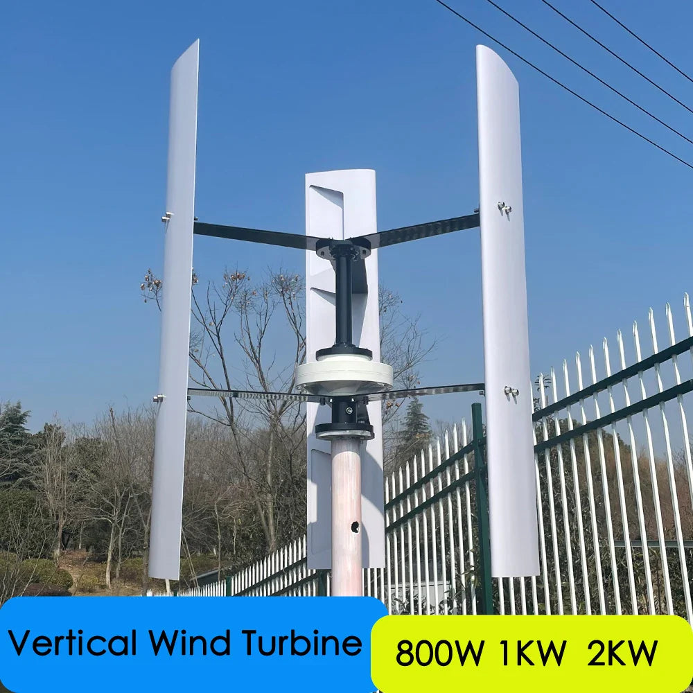 Free Energy Wind Turbine Generator 3000w 12v 24v 48v 3 Phase With 3 blades Designed for Home or Streetlight Projects No Noise - 54Grid - Renewable Energy Store