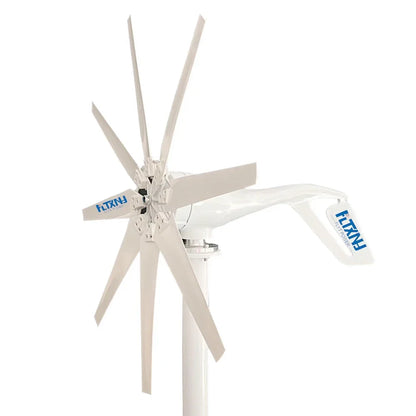 FLTXNY 1000W 12V 24V 48V 8 Blades Free Energy For Home 1KW Wind Turbine Generator With Controller by 54Grid - Renewable Energy Store