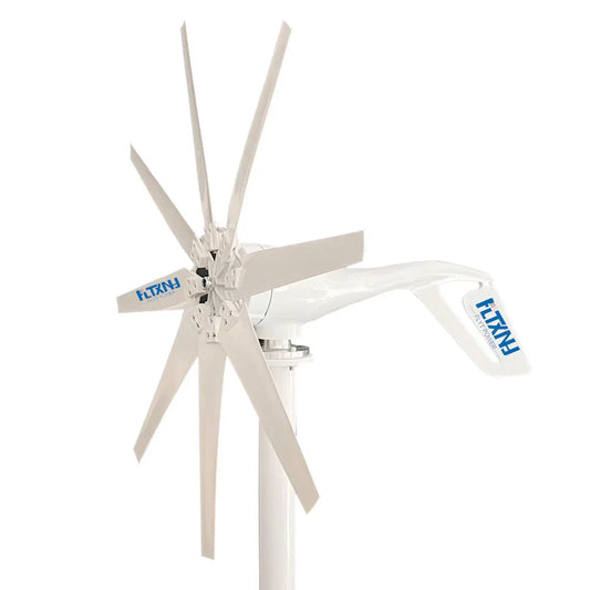 FLTXNY 1000W 12V 24V 48V 8 Blades Free Energy For Home 1KW Wind Turbine Generator With Controller by 54Grid - Renewable Energy Store