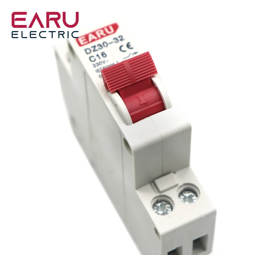 DZ30-32 DPN 1P+N Mini Circuit Breaker MCB 6A 10A 16A 20A 25A 32A Din Rail Mounting Cutout Miniature Household Air Switch OEM DIY by 54Grid - Renewable Energy Store