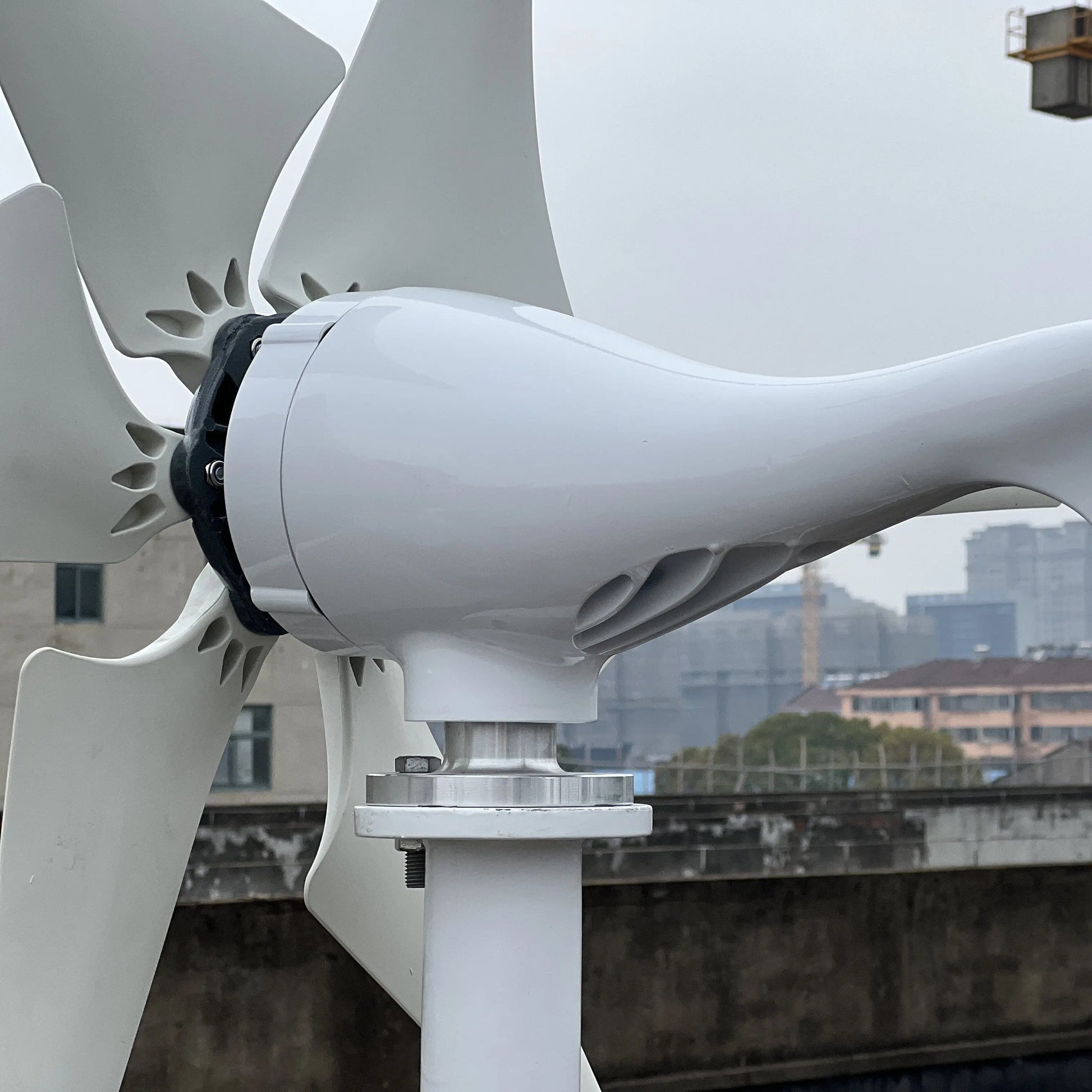 FLTXNY Horizontal Wind Turbine Generator 600W 800W 1000W 3 Blades New Energy 12v 24v 48v For Home Street Lamps by 54Grid - Renewable Energy Store