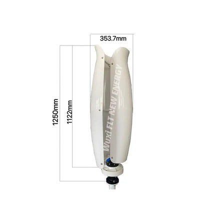 Wind Turbine Power Generator 1000/2000W 12/24v CE Certification With MPPT Controller - 54Grid - Renewable Energy Store