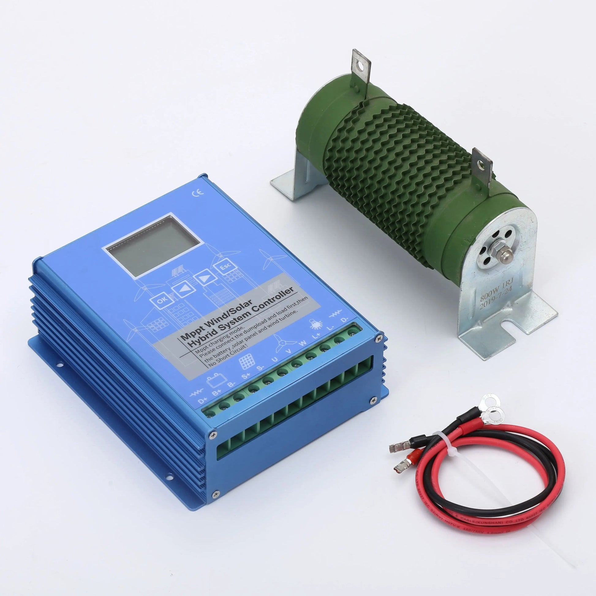 Wind Solar Hybrid Charge Controller Max 2200W With Dump Load 1200W Wind Turbine 1000W Solar Panel 12V24V 48V Auto Regulator - 54Grid - Renewable Energy Store