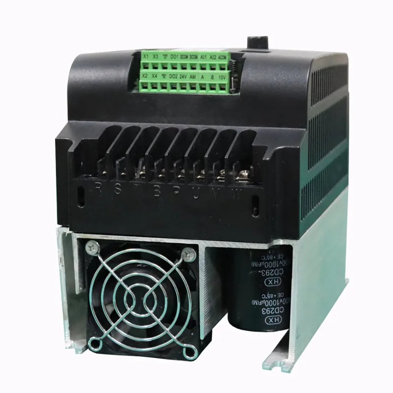 Frequency Inverter for Motor Control, 220v to 380v, VFD Technology, 2.2KW to 11KW, 3 Phase Output by 54Grid - Renewable Energy Store