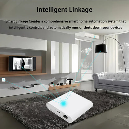 Tuya APP Wired Zigbee Bridge Smart Home Zigbee Gateway Hub Remote to Control Zigbee Devices Smart Life APP for Alexa Google Home by 54Grid - Renewable Energy Store