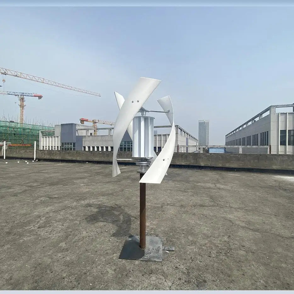 2000w Vertical Axis Wind Turbine Generator Complete Set 48v Windmill 220v AC Output Household Kit With Controller Inverter by 54Grid - Renewable Energy Store