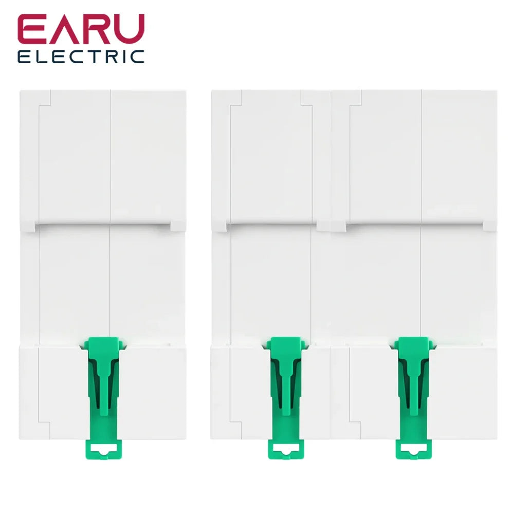 2P 4P 80A AC 230V 110V Mini ATS Solar PV Dual Power Automatic Transfer Switches Electrical Selector Switch Uninterrupted Power