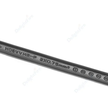 2 Cores PVC Flat Sheathed Electrical Wire 18AWG Extension Cable by 54Grid - Renewable Energy Store