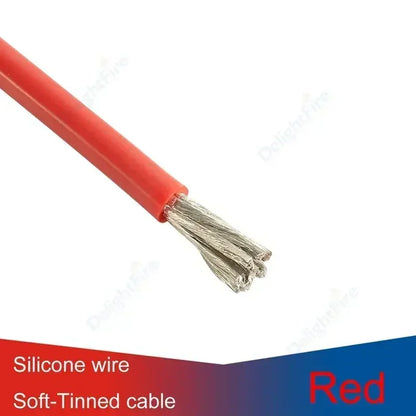 26AWG Silicone Wire 50M 100M Heat Resistant Red Black Wires by 54Grid - Renewable Energy Store