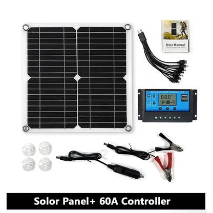 400W Flexible Solar Panel 12V Battery Charger Dual USB Power Bank for Phone Car Yacht RV by 54Grid - Renewable Energy Store